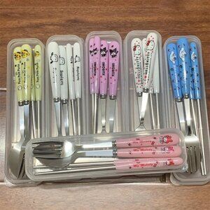 Hello Kitty Silverware and Chop Sticks-  you choose